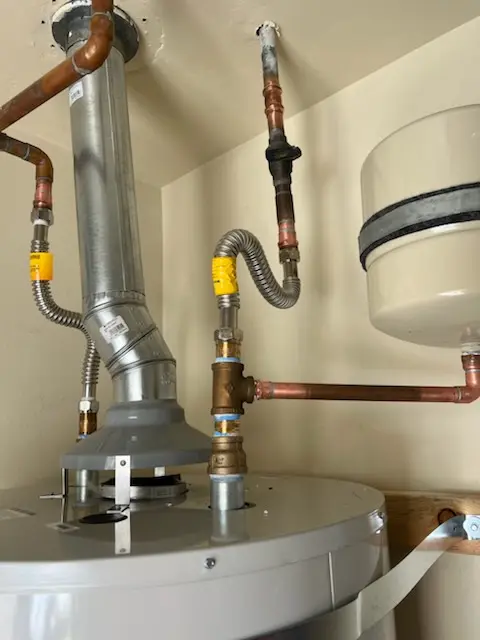 Water heater installation and plumbing repair in Downtown Ansonia